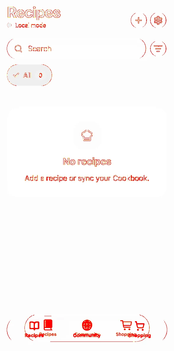 AvoCook Recipes, empty pixel diff