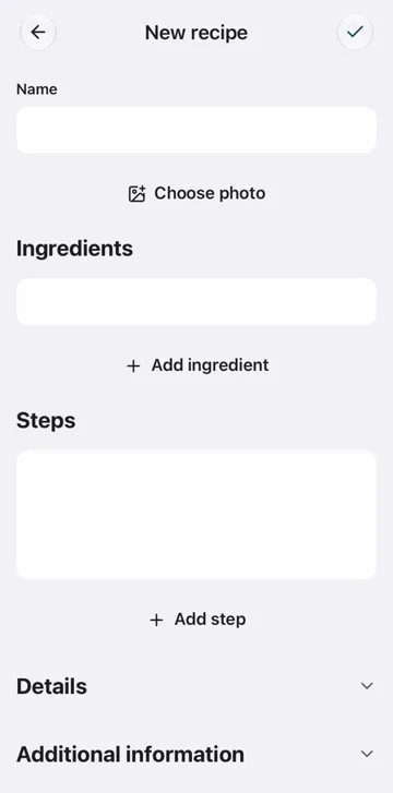 AvoCook New recipe