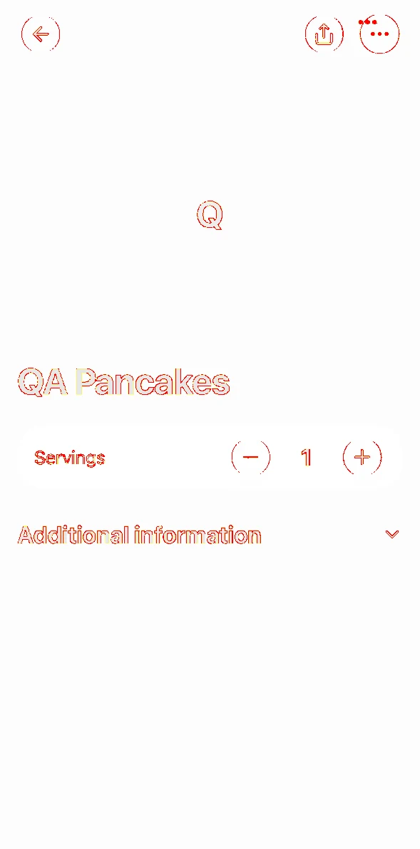 AvoCook Recipe pixel diff