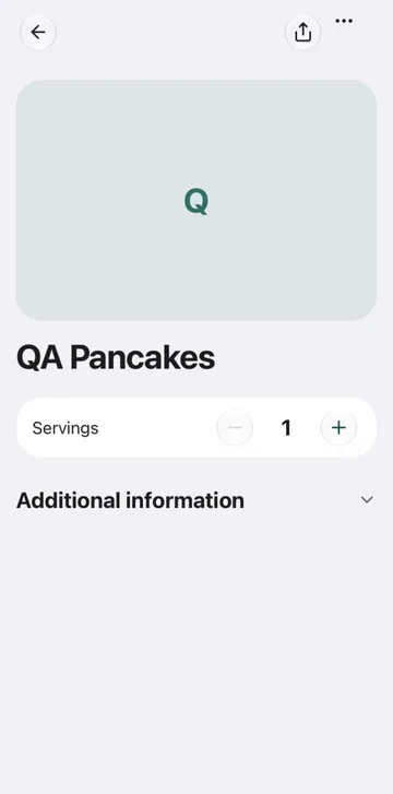 Recipe