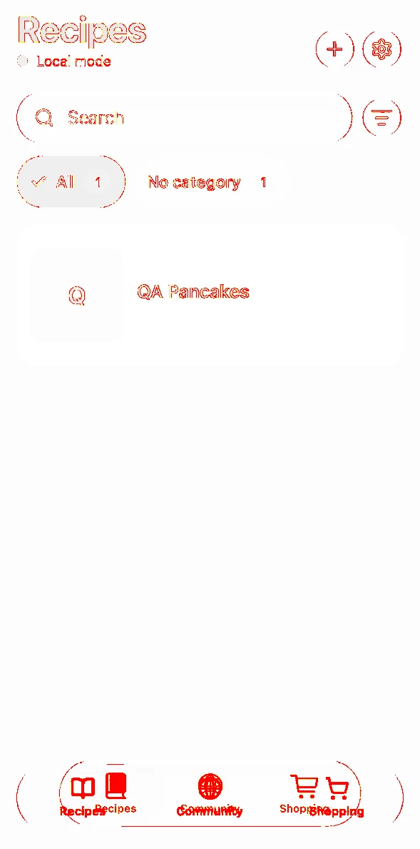 AvoCook Recipes pixel diff