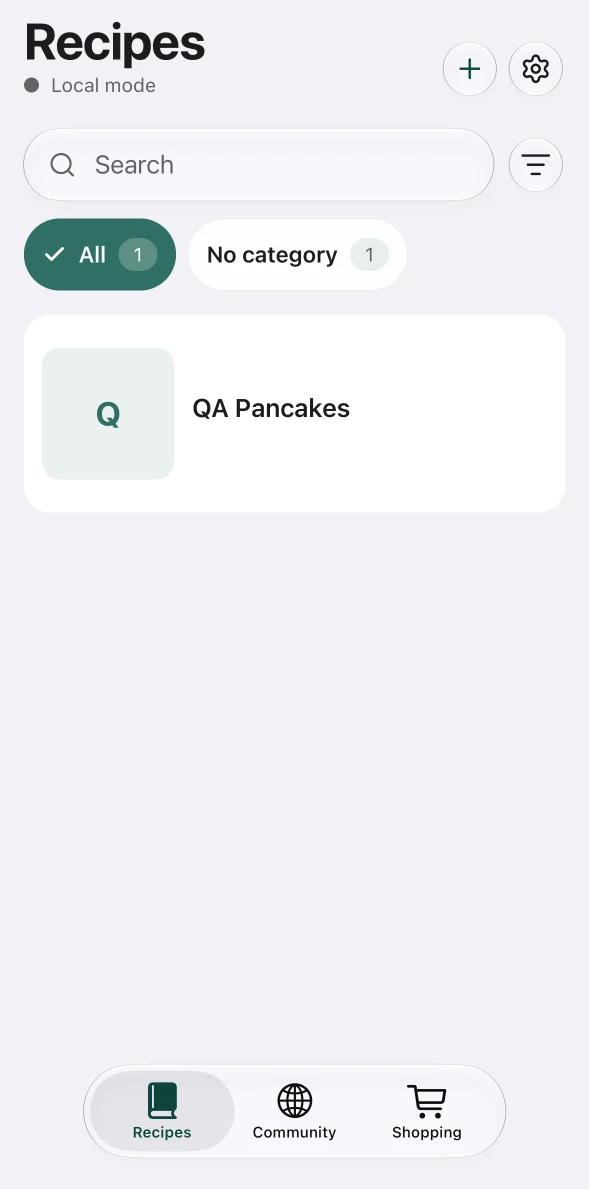 AvoCook Recipes on iOS