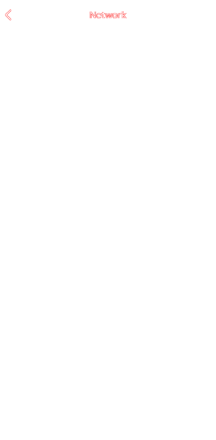 BlueWallet Network settings pixel diff