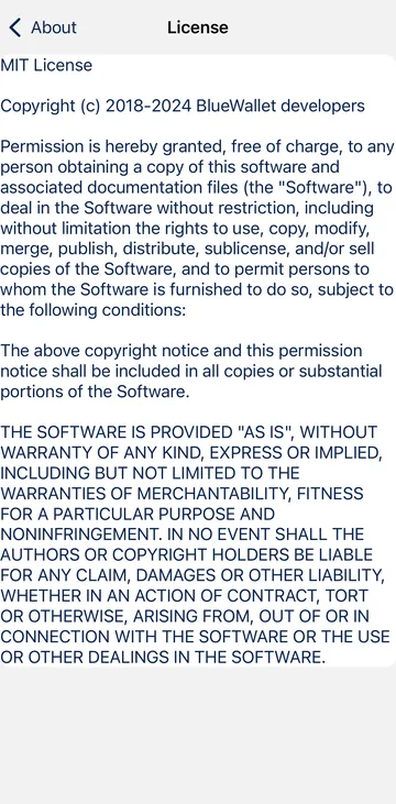 Licensing
