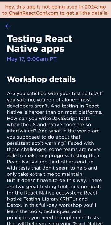 Talk details