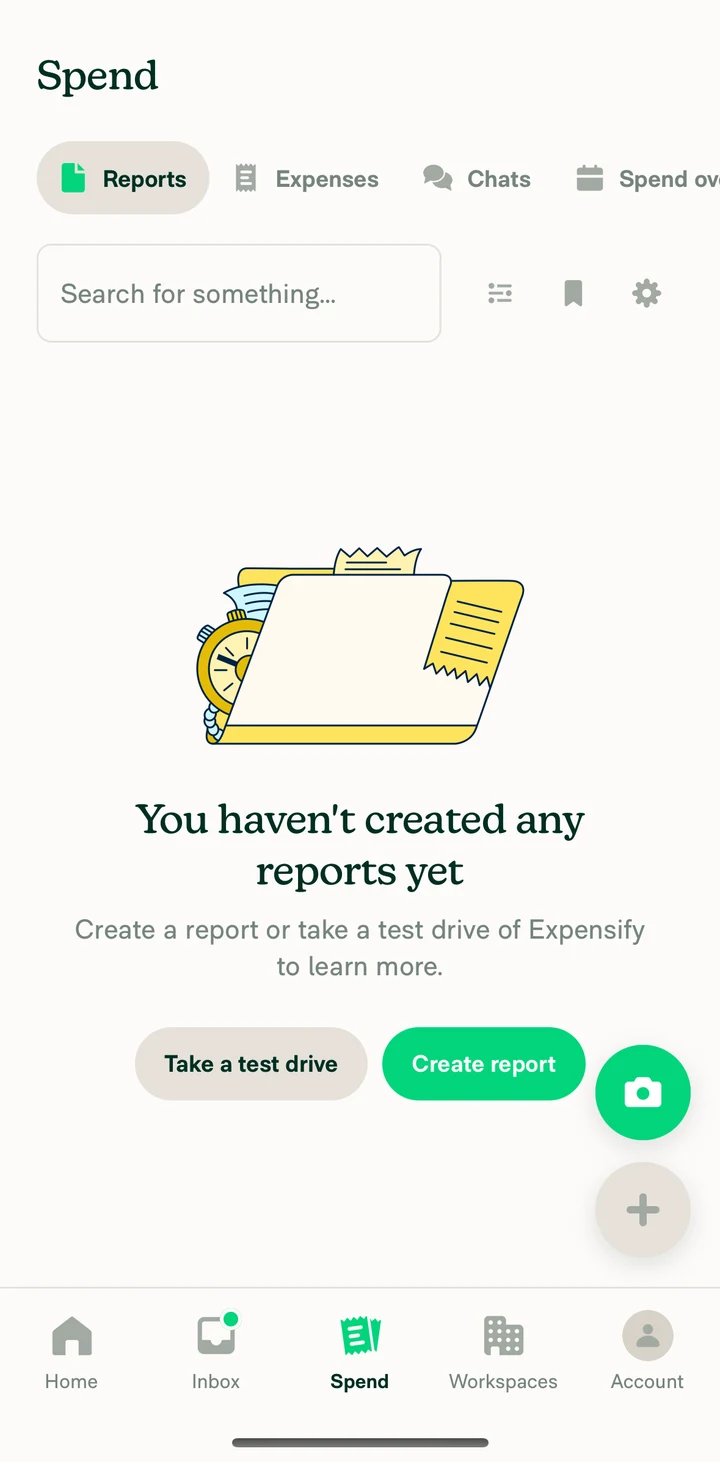 Expensify Spend on iOS