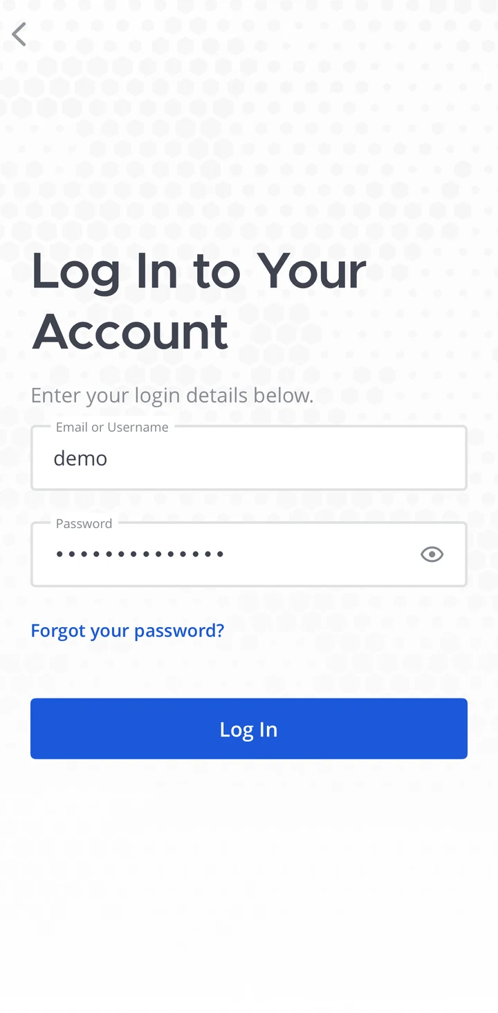 Mattermost Mattermost 02 login filled on iOS