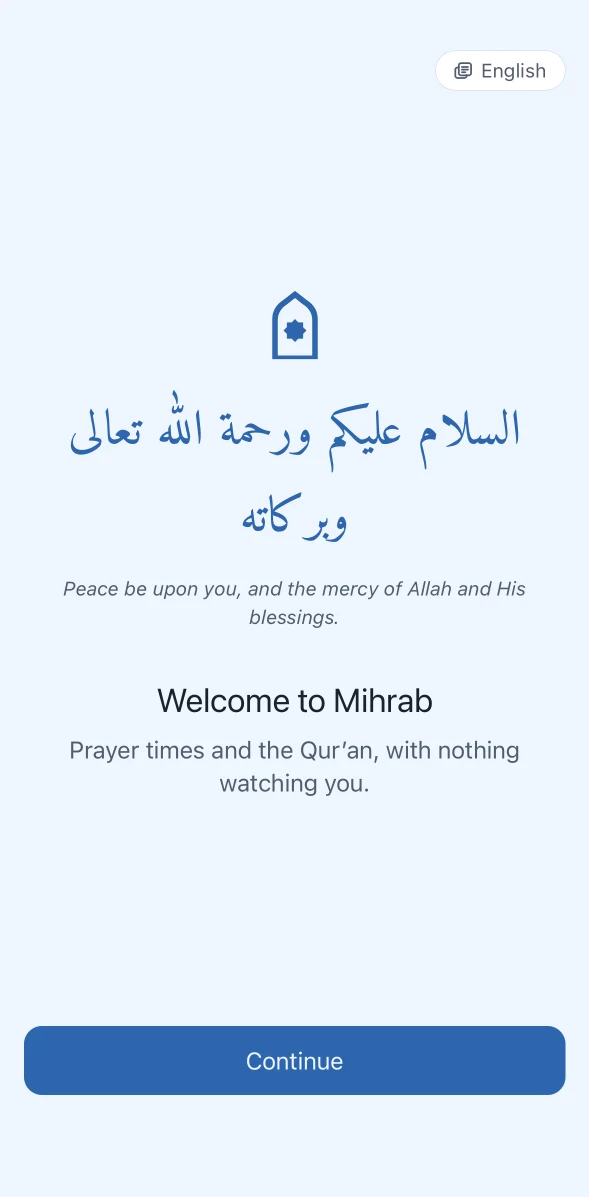 Mihrab Welcome Peach