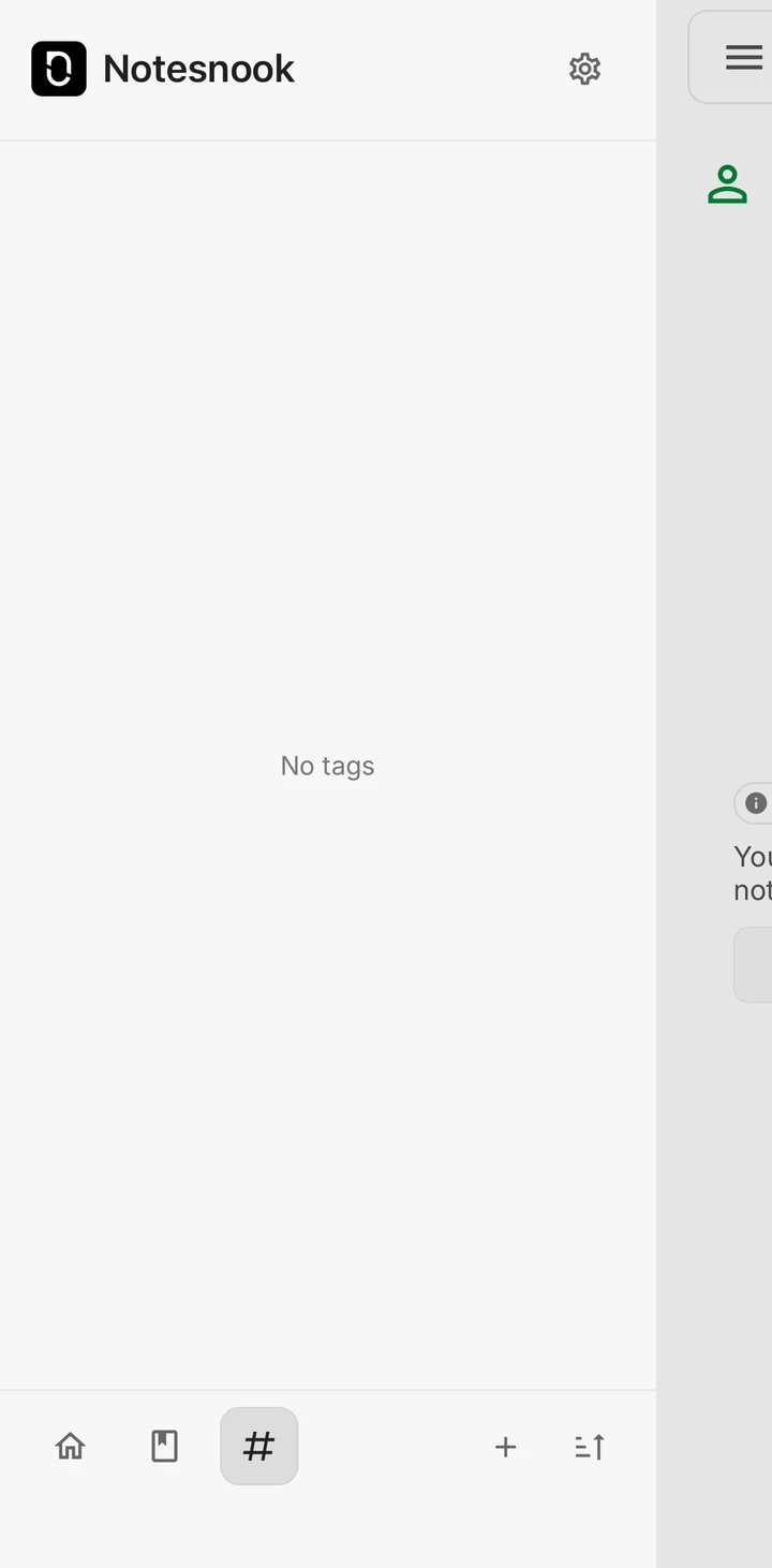 Notesnook Tags empty on iOS