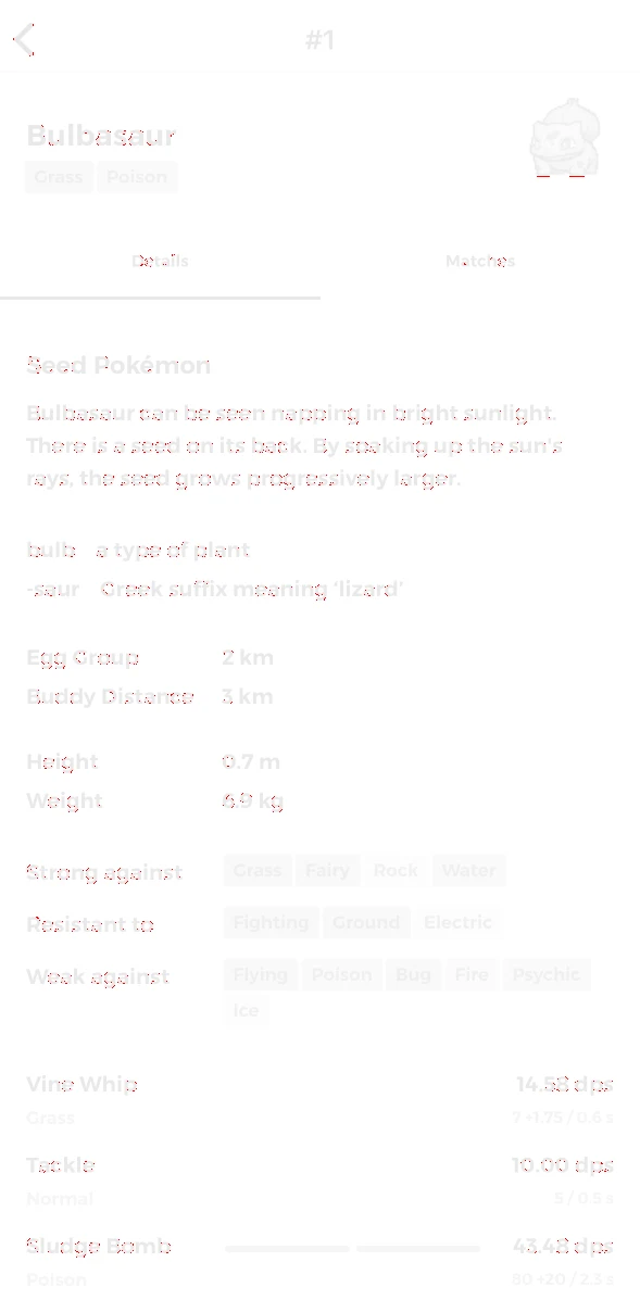 PocketGear Bulbasaur pixel diff