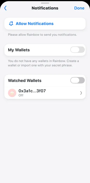 Notifications