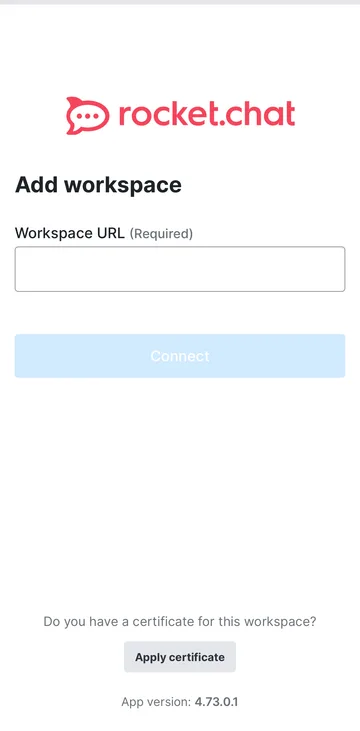 Add workspace