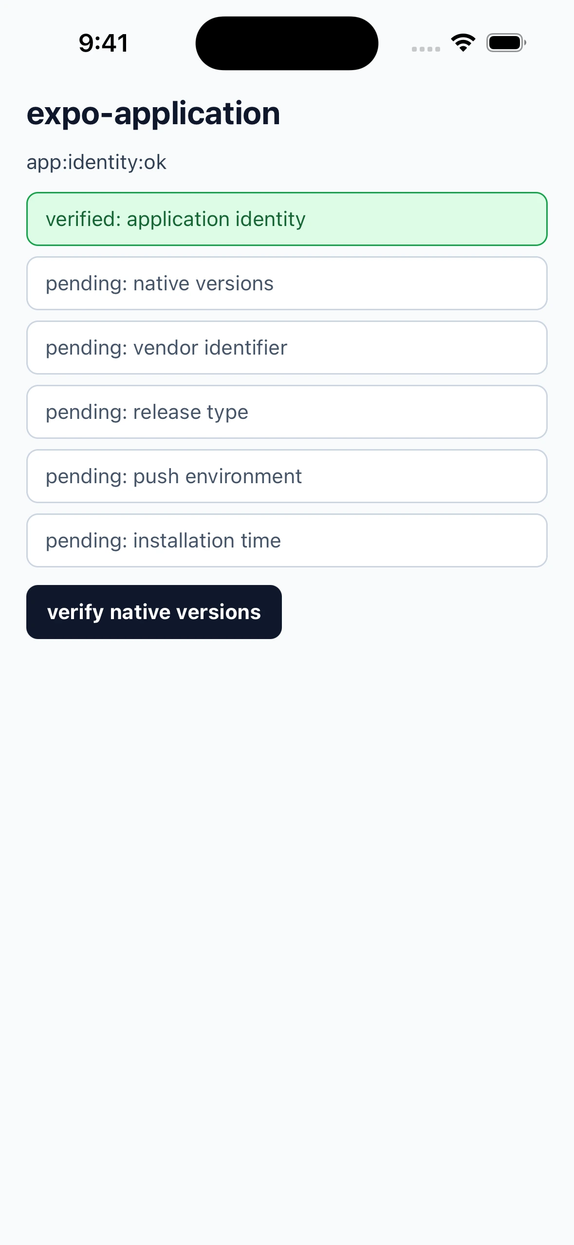 ExpoApplicationLibraryCase iOS 26.4