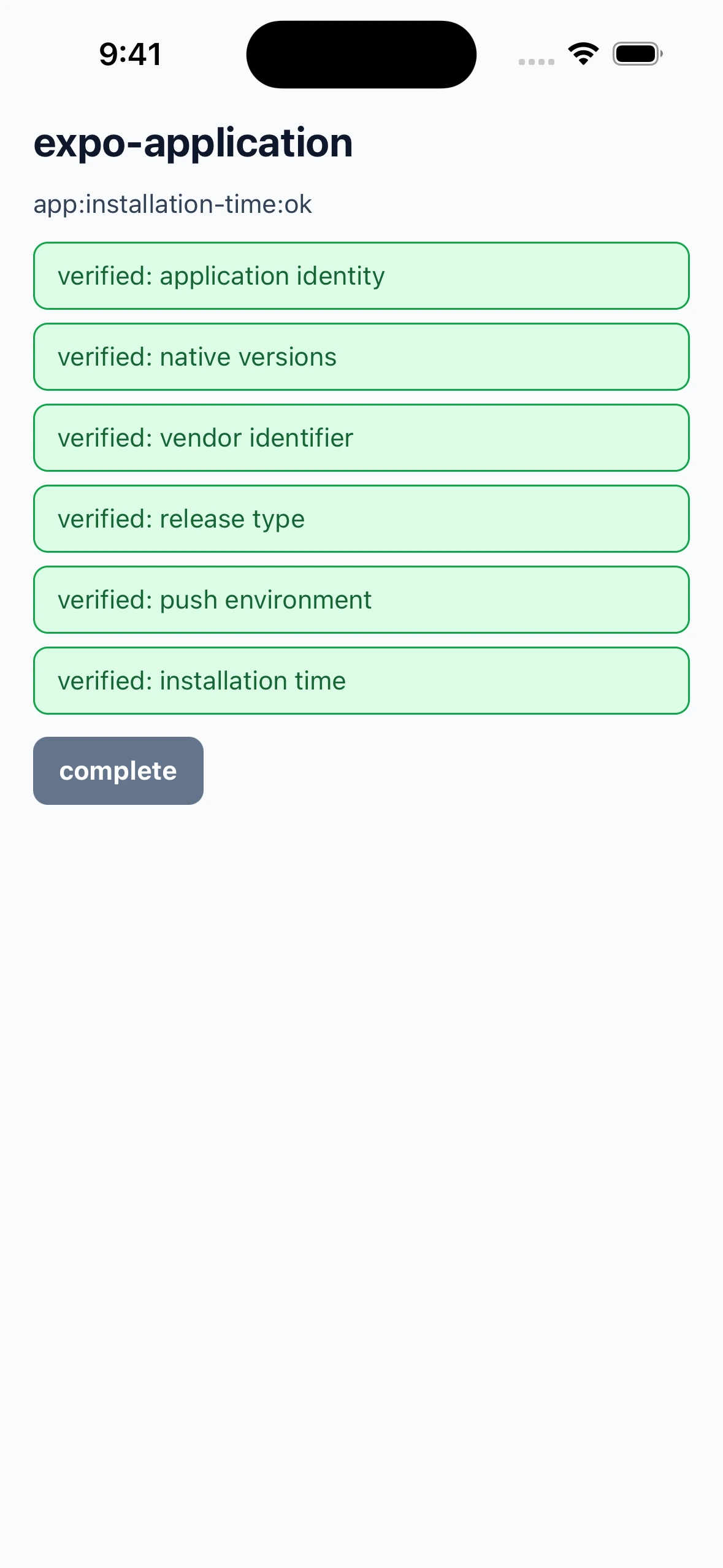 ExpoApplicationLibraryCase iOS 26.4
