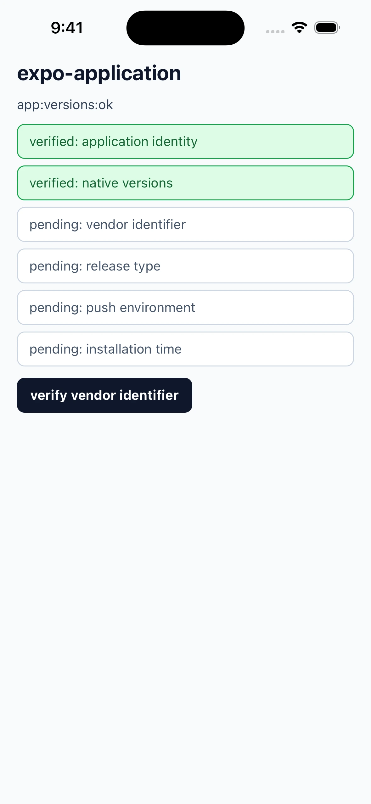 ExpoApplicationLibraryCase iOS 26.4