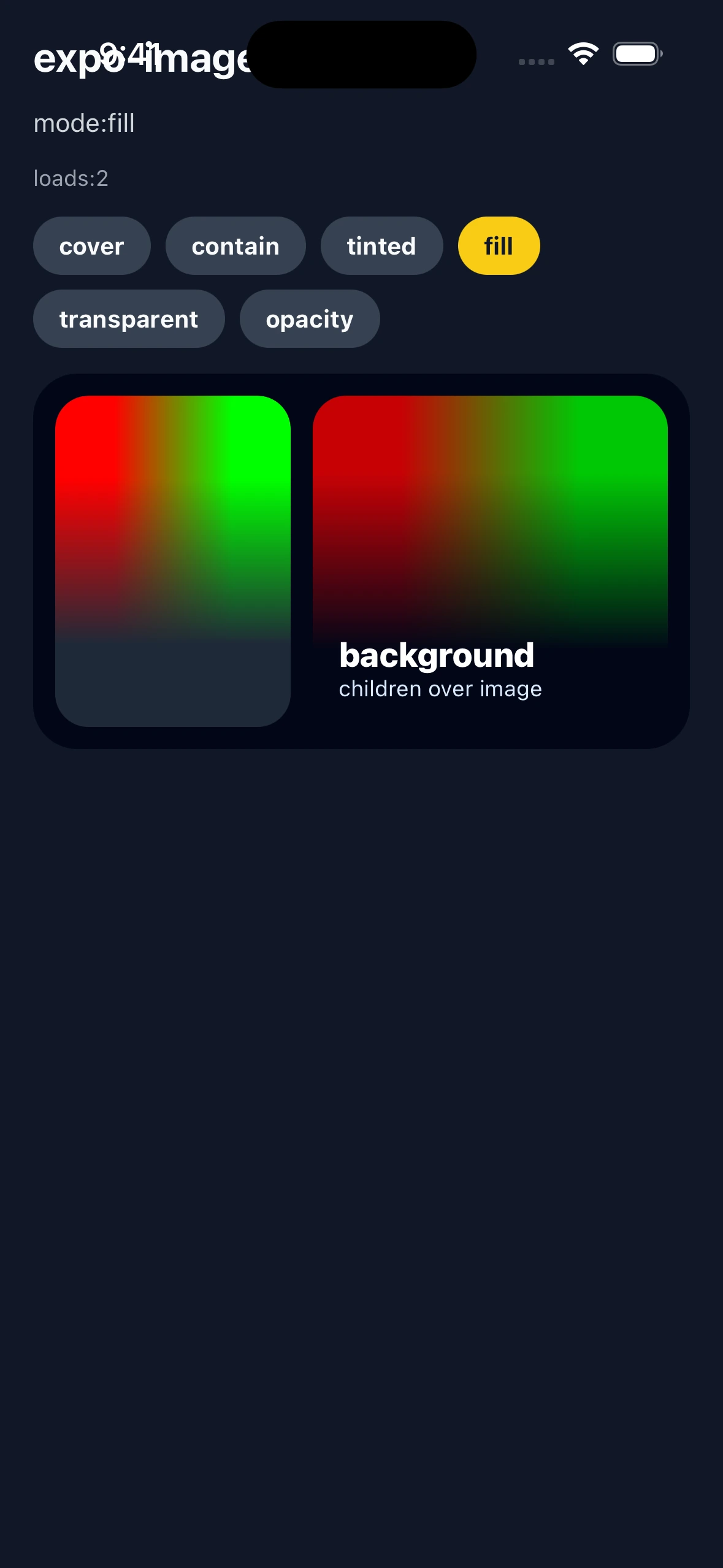 ExpoImageLibraryCase iOS