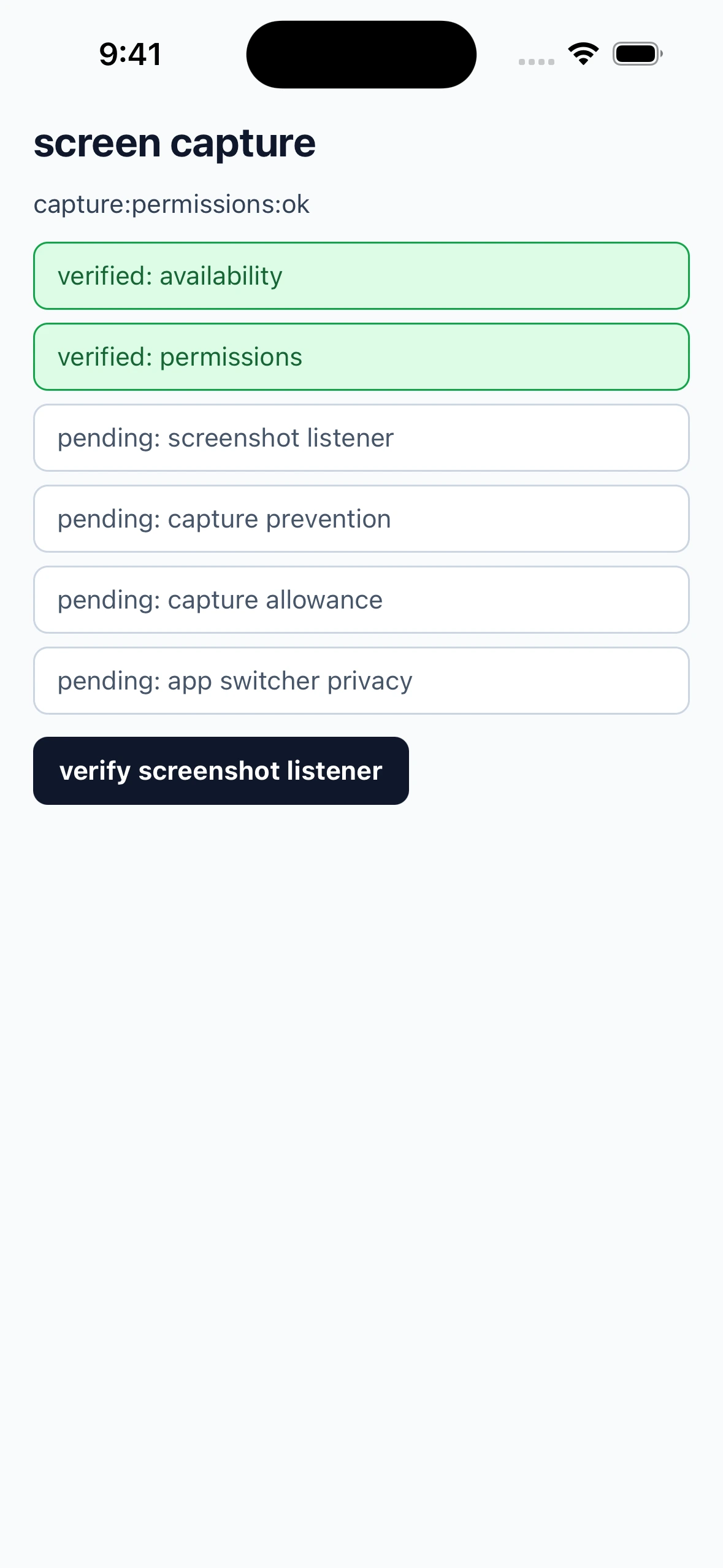 ExpoScreenCaptureLibraryCase iOS 26.4