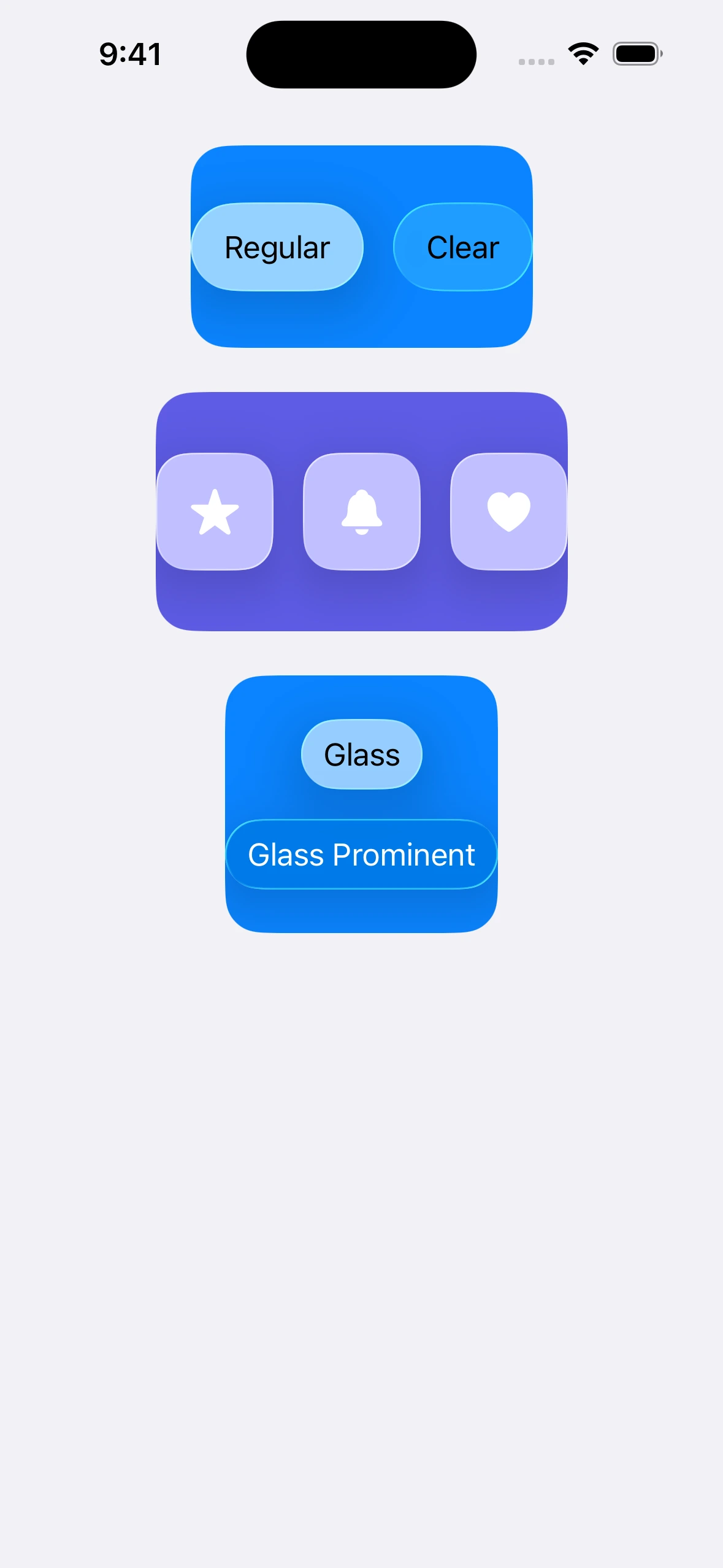 ExpoUiGlassLibraryCase iOS