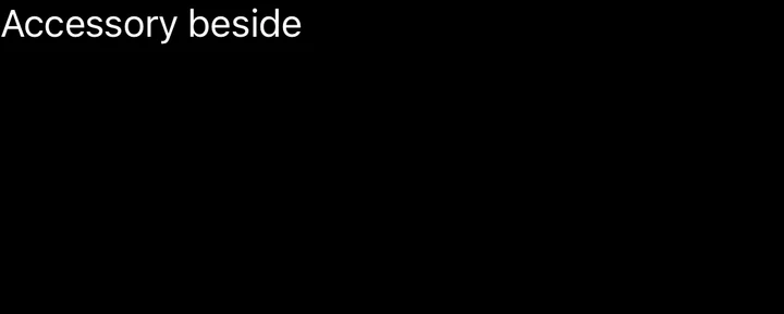 Accessory iOS 27.0