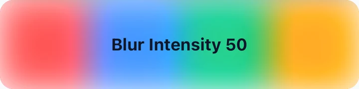 One native ui blur settled Peach