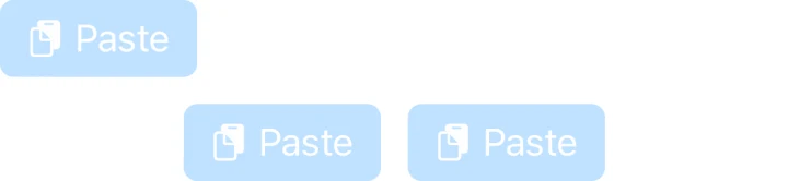 Paste settled iOS 27.0