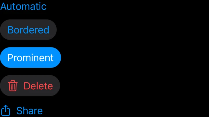 Buttons settled Peach