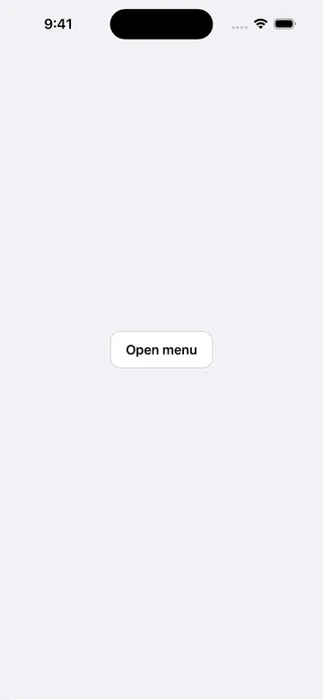 @react-native-menu/menu ios