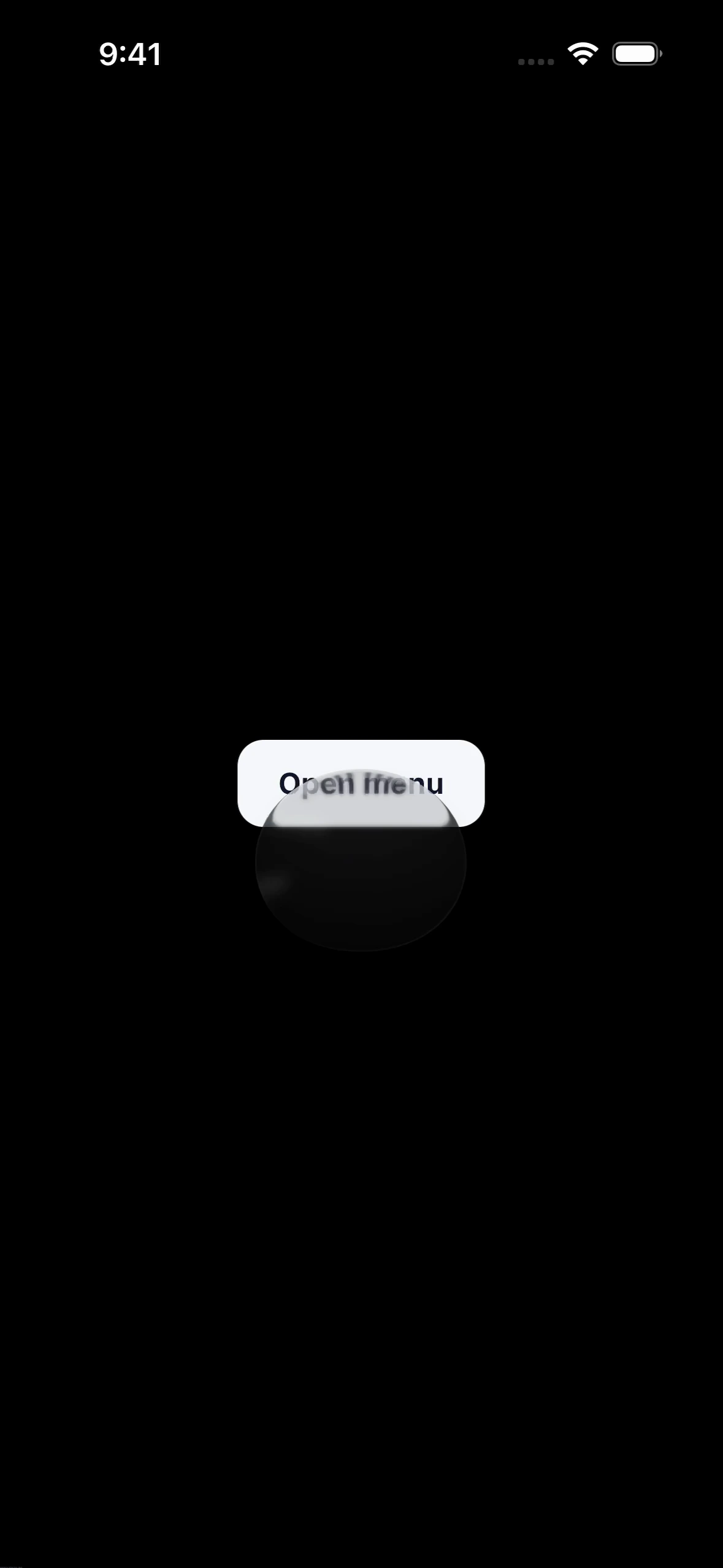 ZeegoMenuLibraryCase iOS