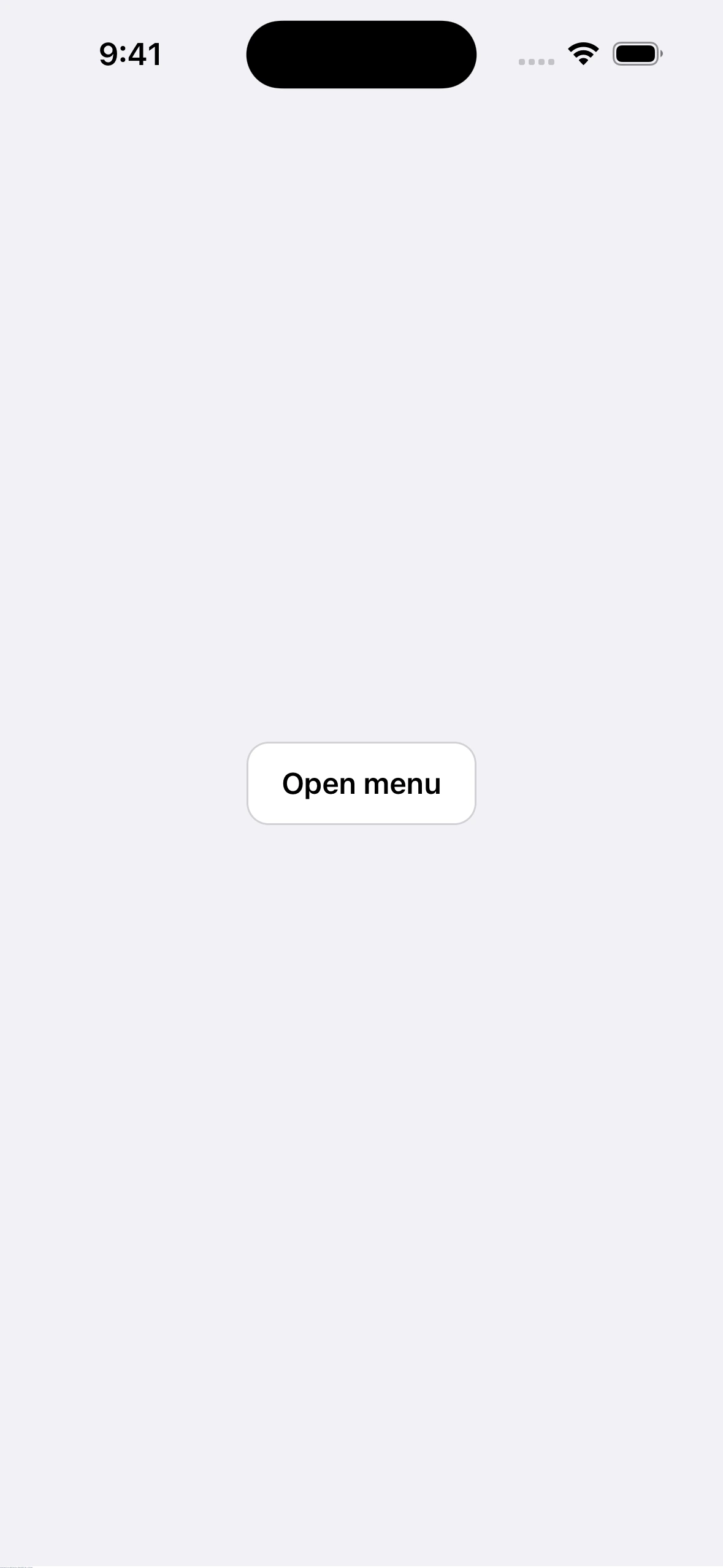 ZeegoMenuLibraryCase iOS