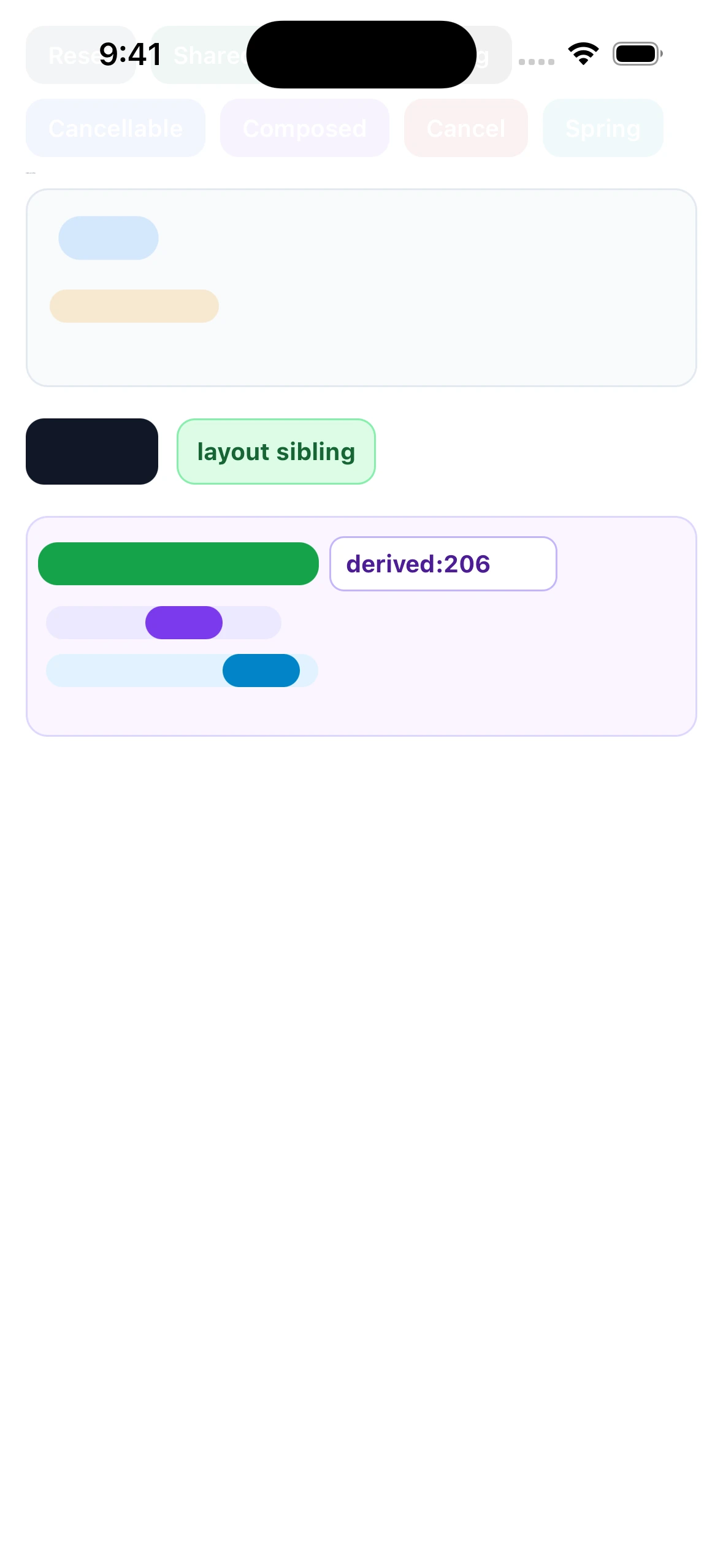 ReanimatedLibraryCase iOS