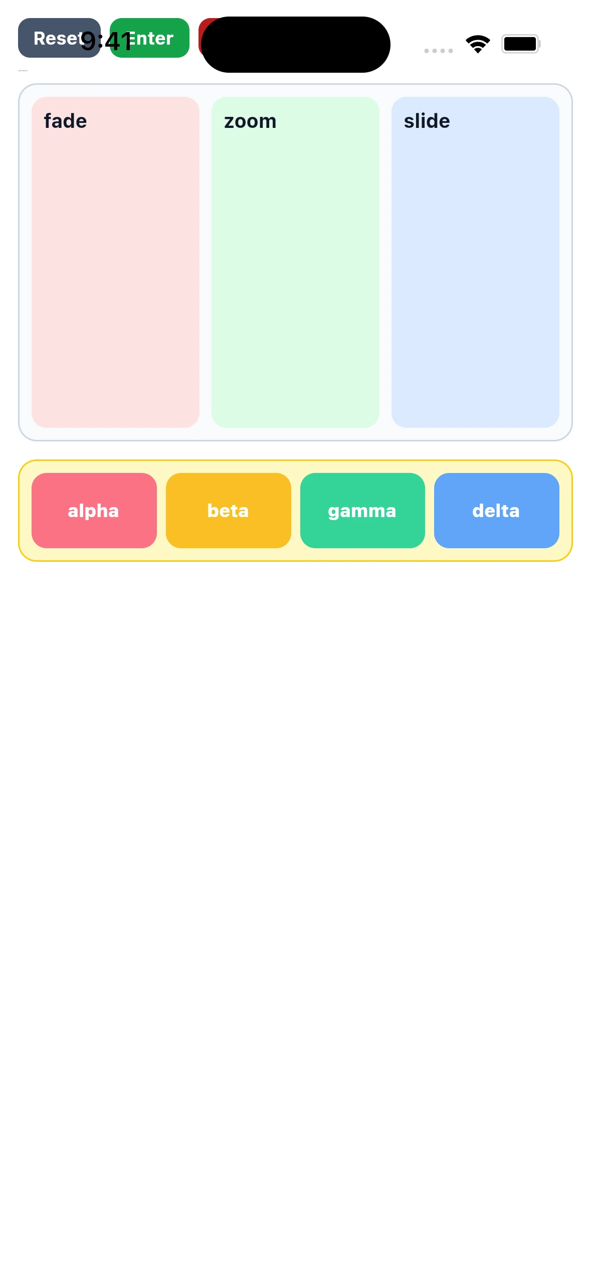 ReanimatedLayoutLibraryCase Peach