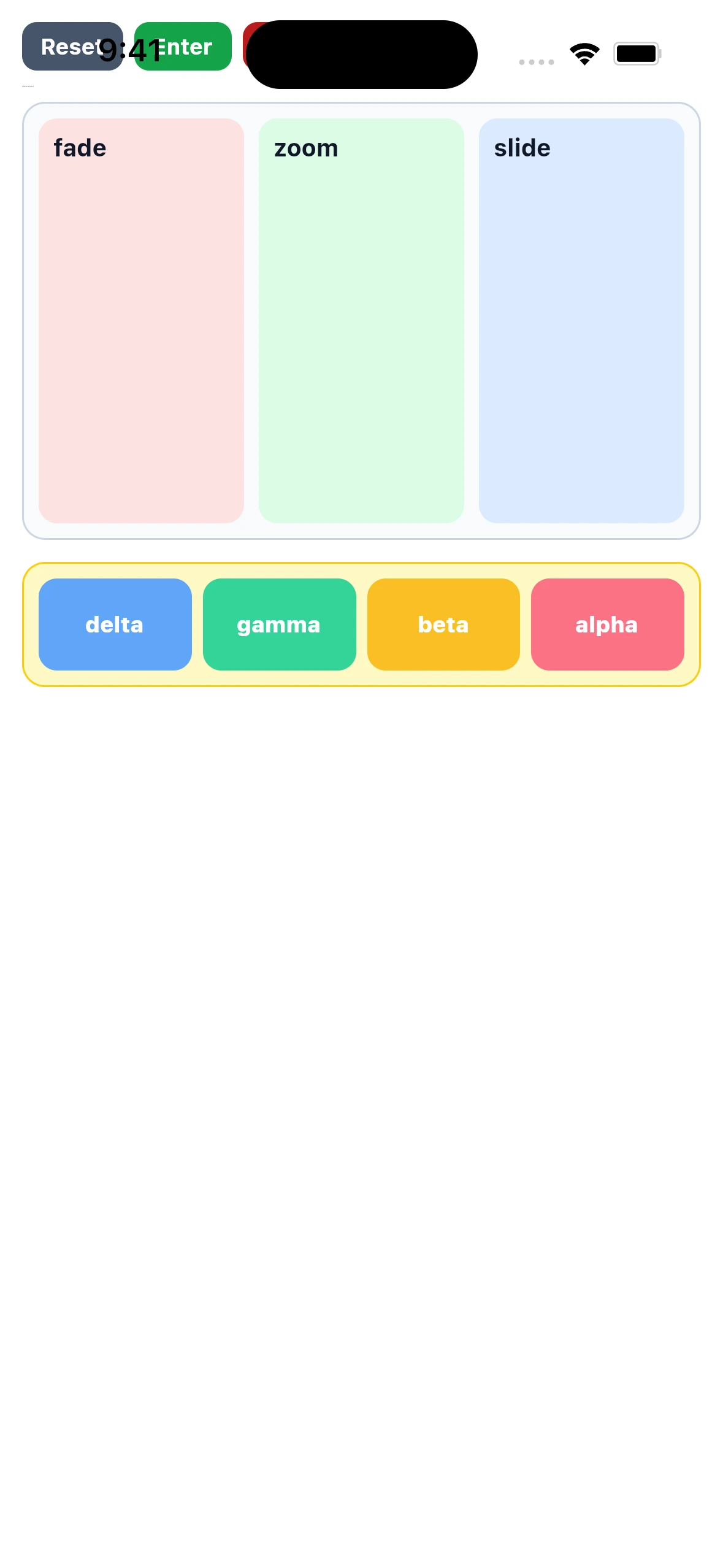 ReanimatedLayoutLibraryCase Peach