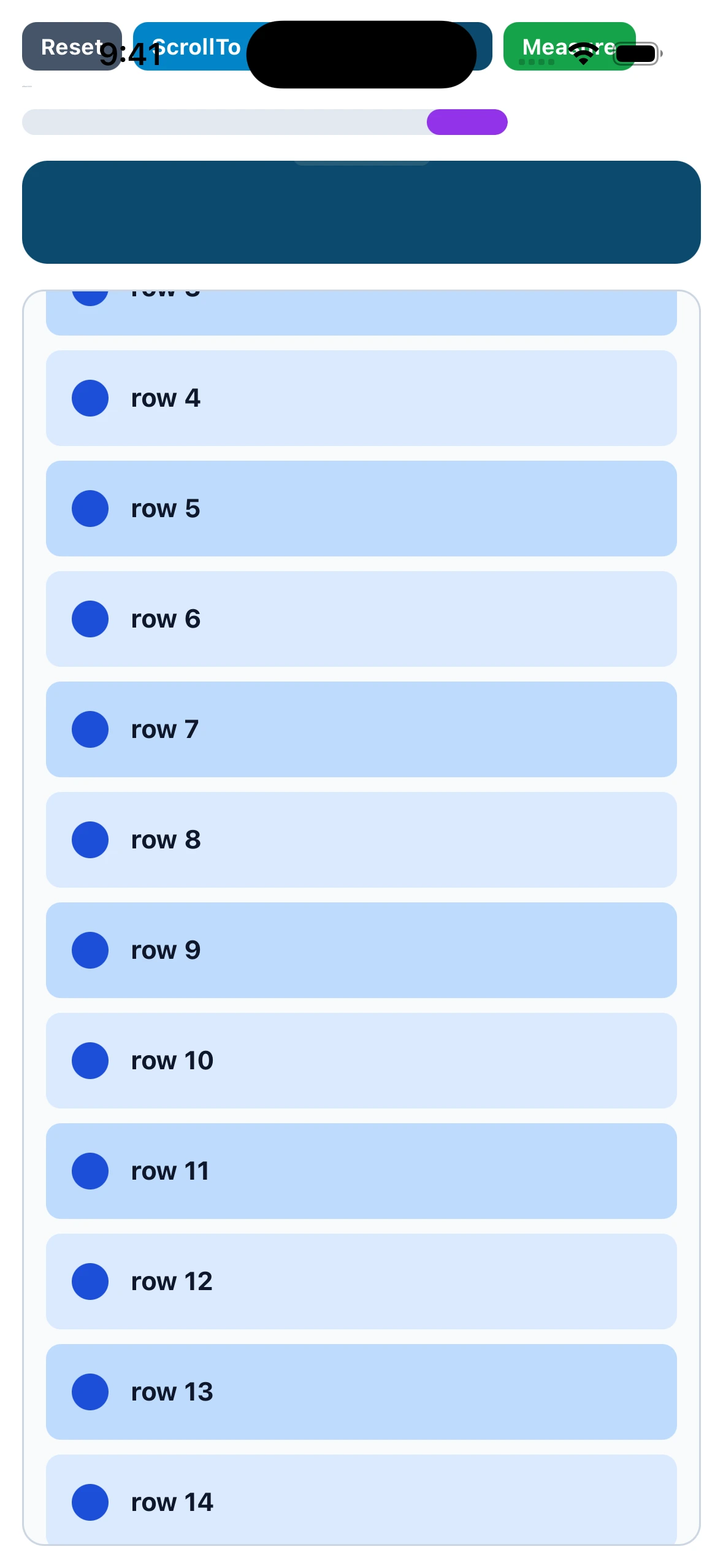 ReanimatedScrollLibraryCase iOS