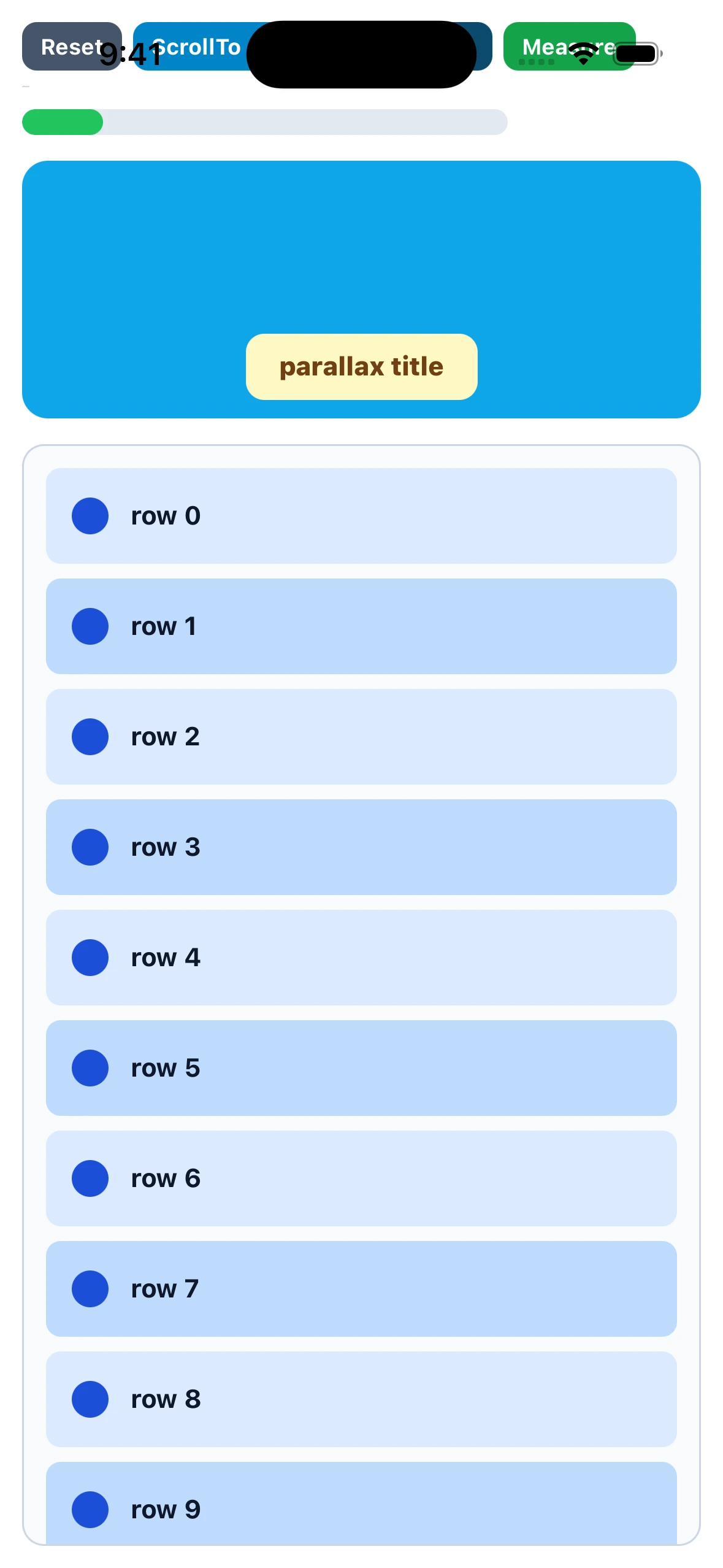 ReanimatedScrollLibraryCase iOS