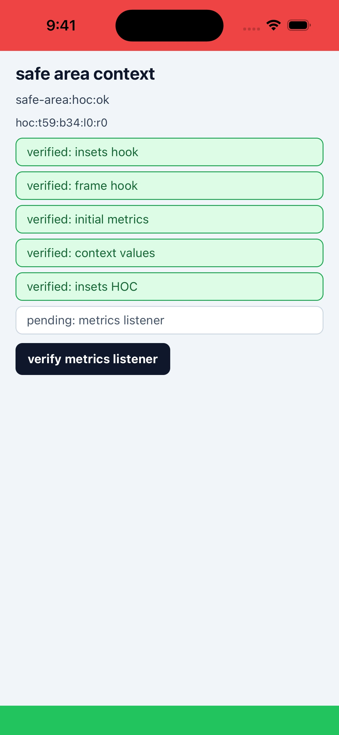 SafeAreaContextLibraryCase iOS 26.4