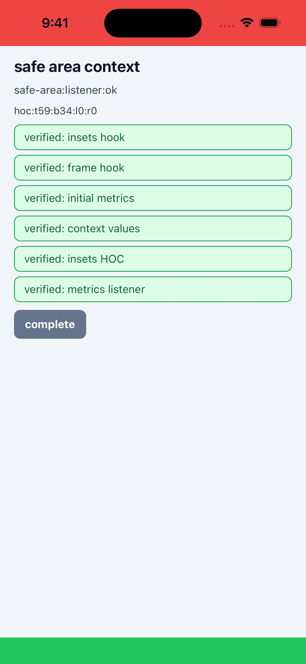 SafeAreaContextLibraryCase iOS 26.4