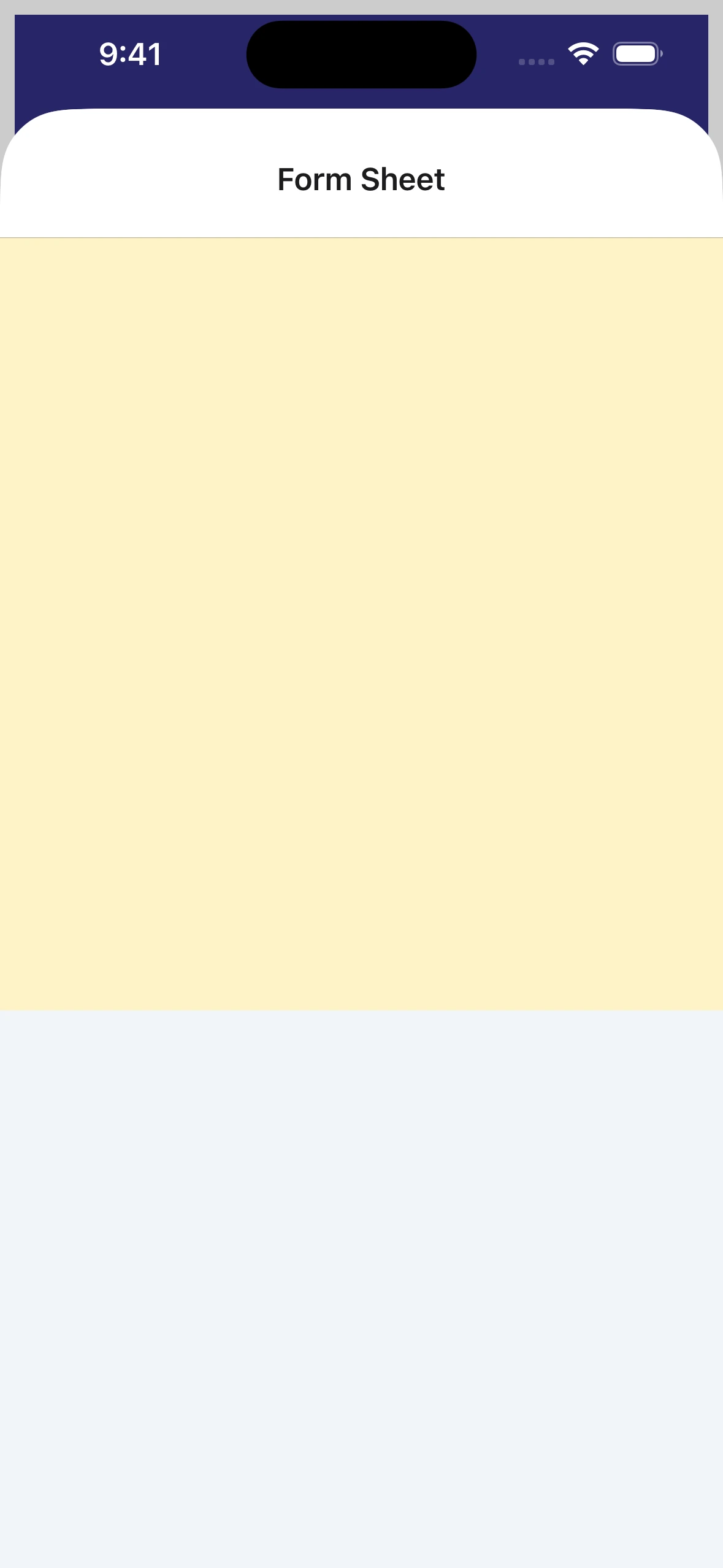 ScreensPresentationLibraryCase iOS 26.4