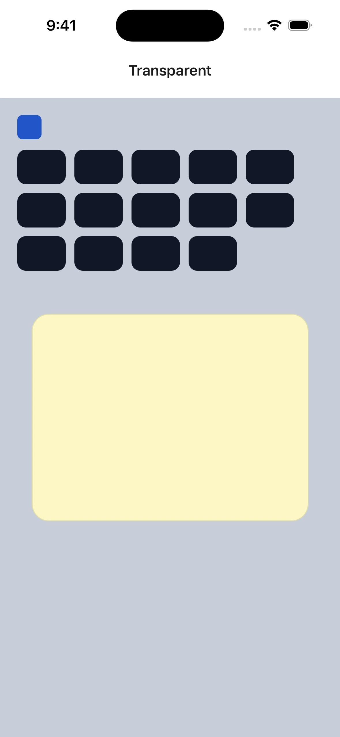 ScreensTransitionLibraryCase iOS 26.4