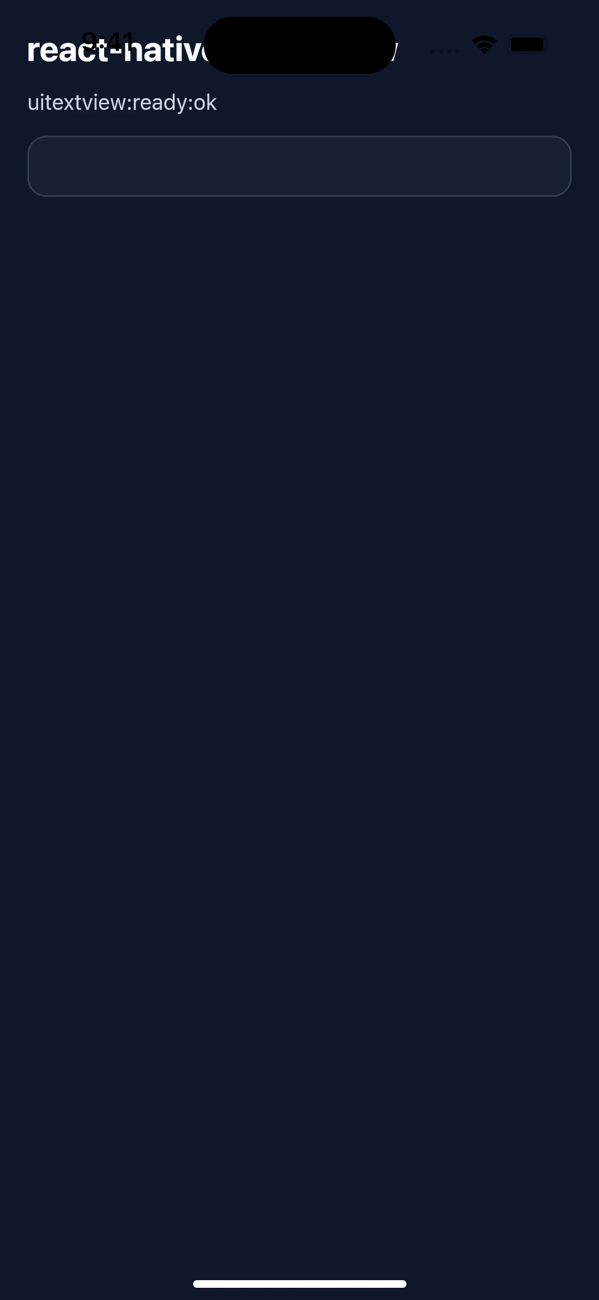 ReactNativeUITextViewLibraryCase Peach