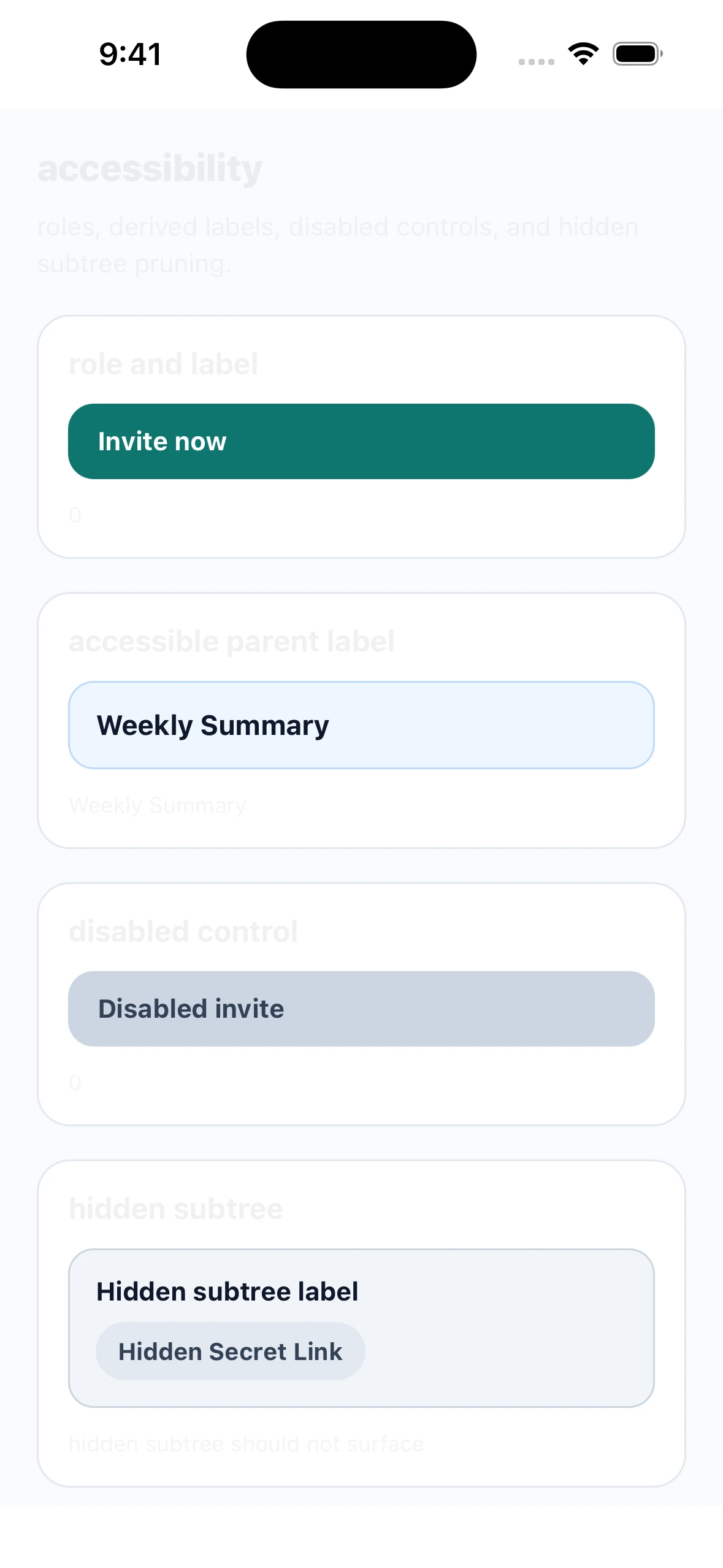 AccessibilityMatrixCase iOS