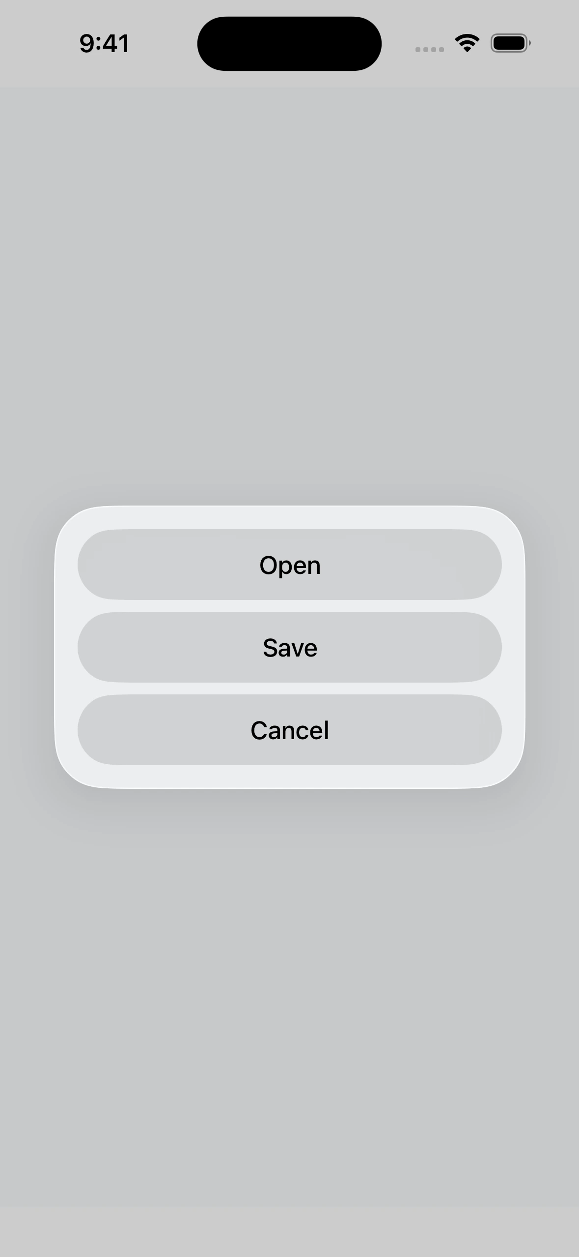 ActionSheetIOSCase iOS