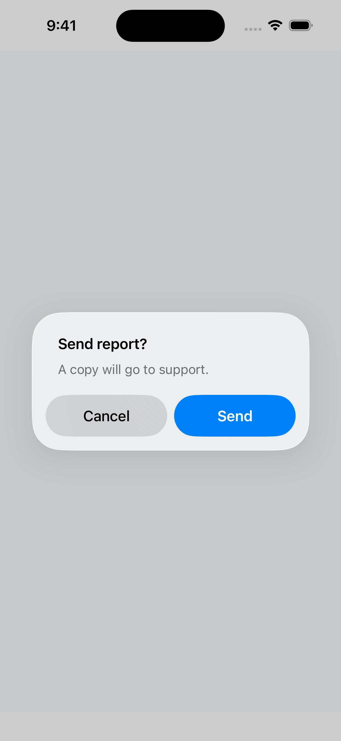 AlertCase iOS