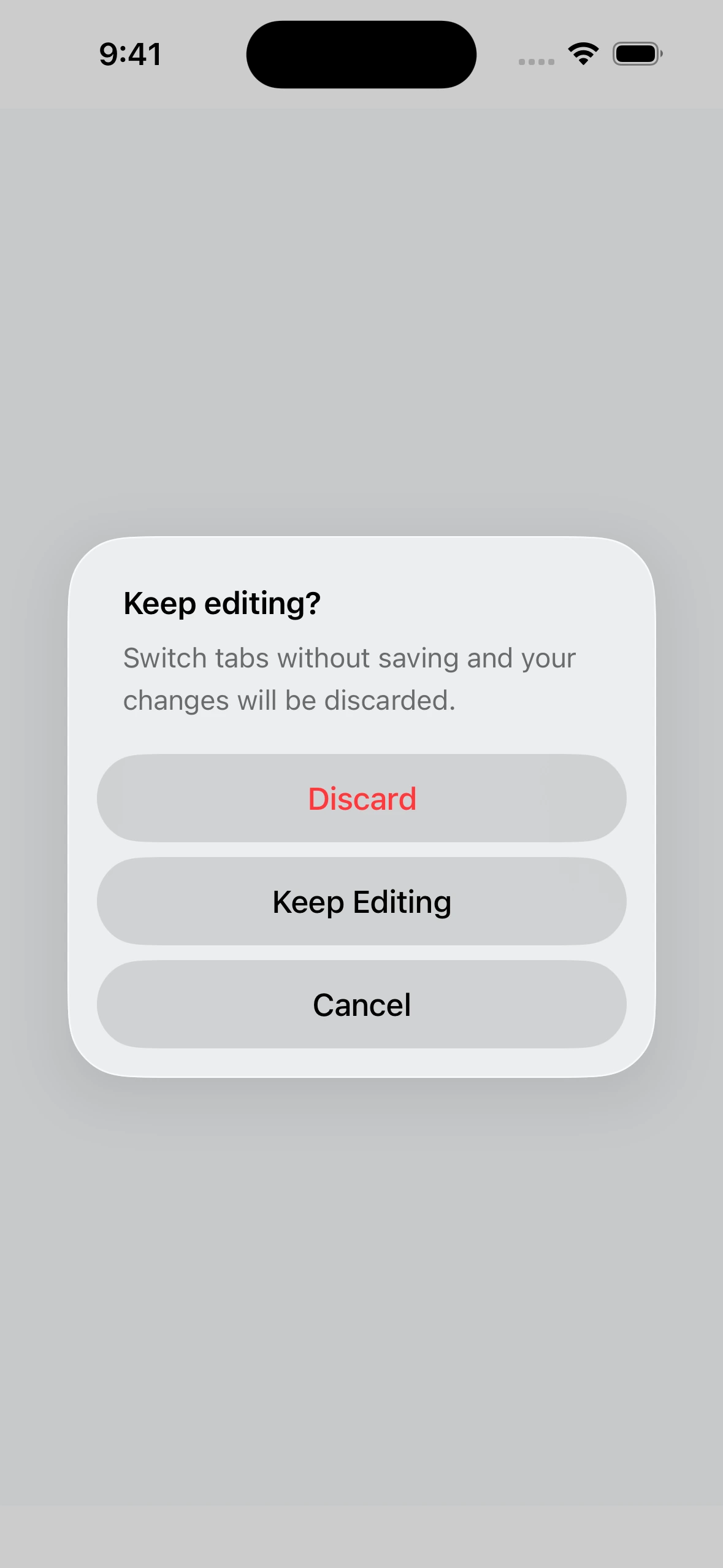 AlertCase iOS