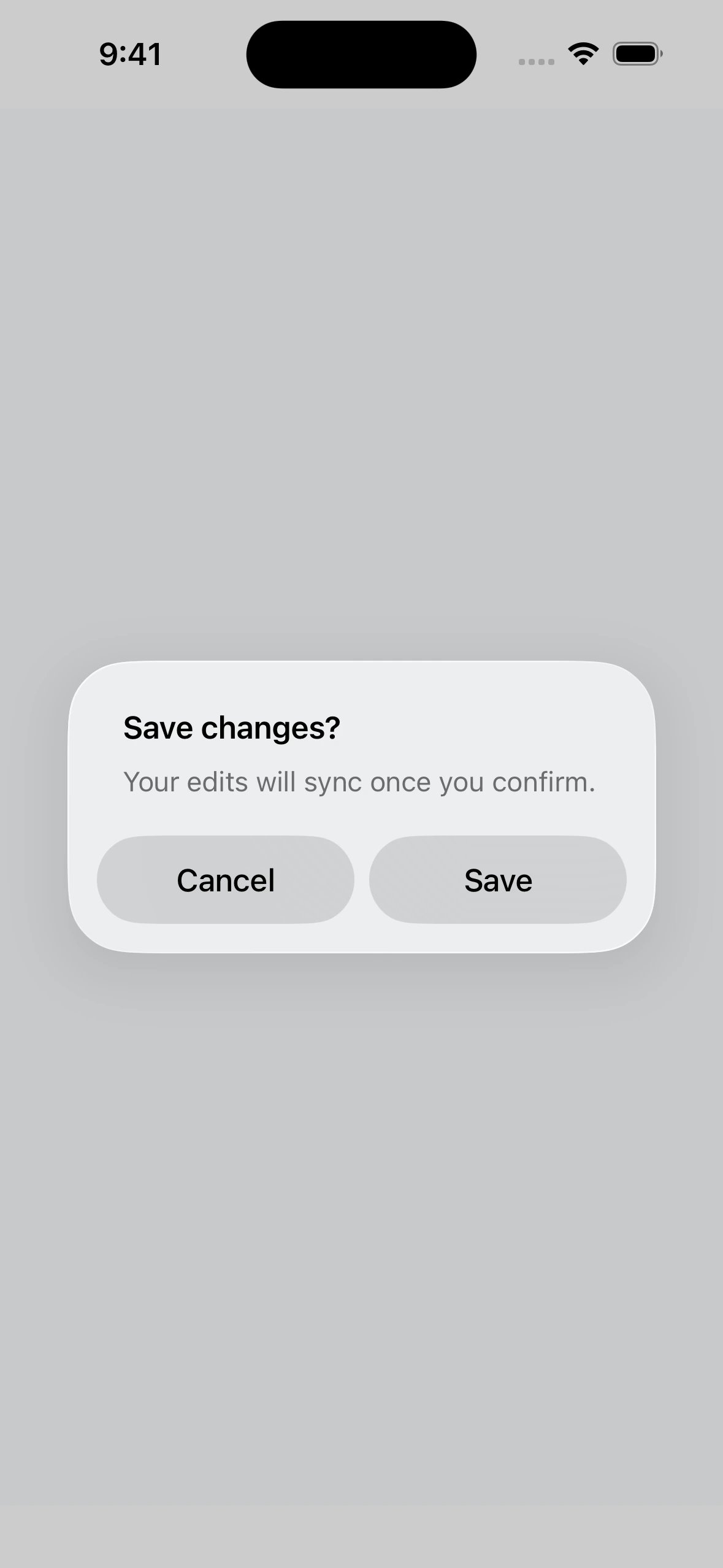 AlertCase iOS