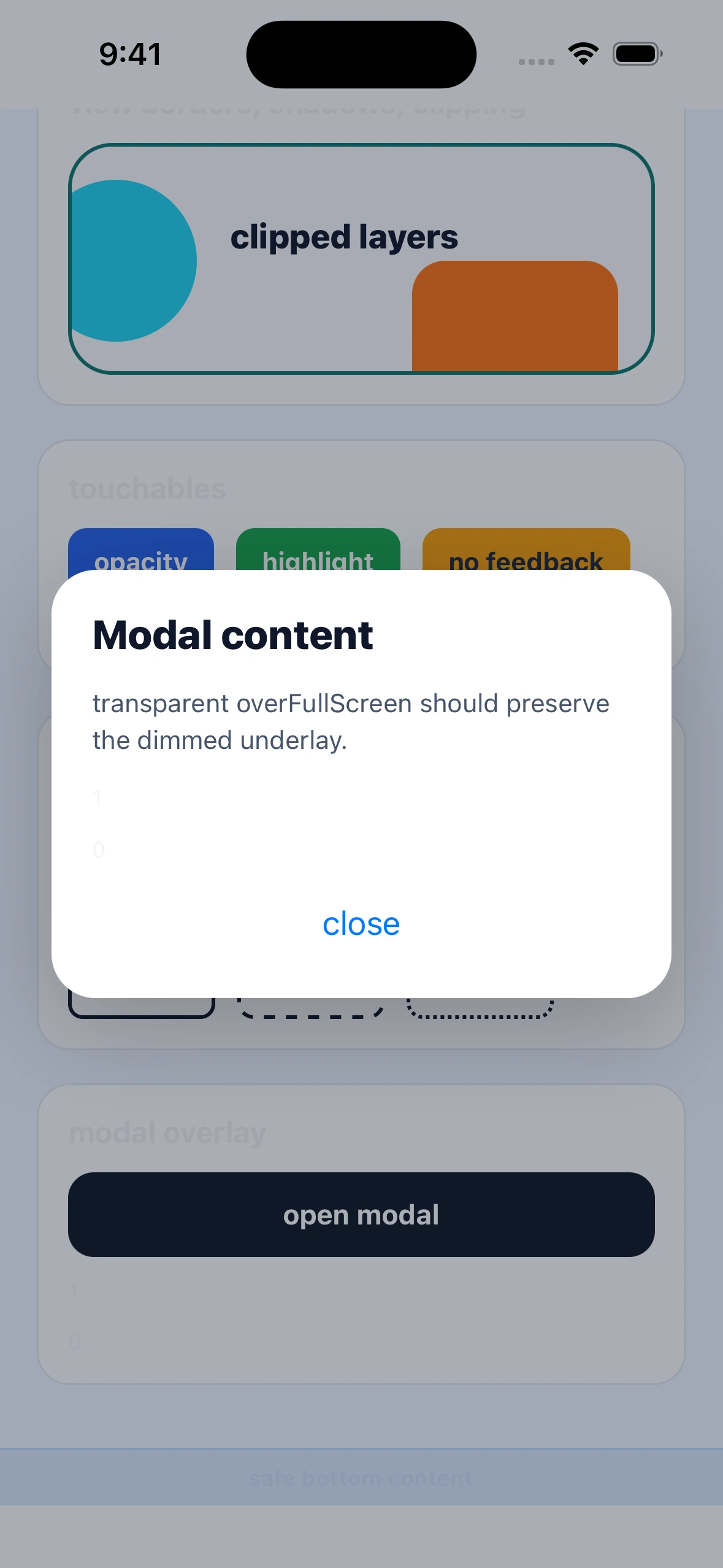 CoreVisualMatrixCase iOS