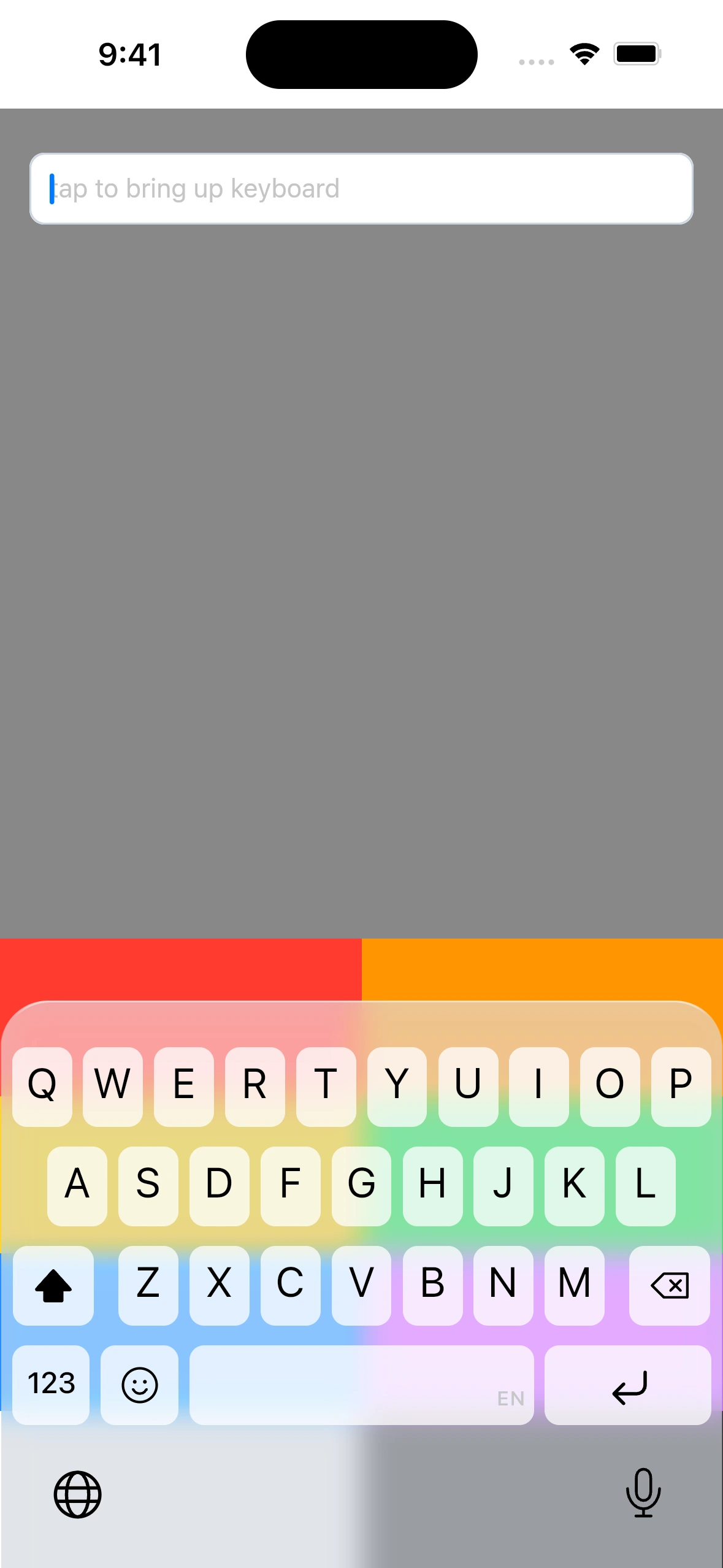 KeyboardTranslucencyCase Peach