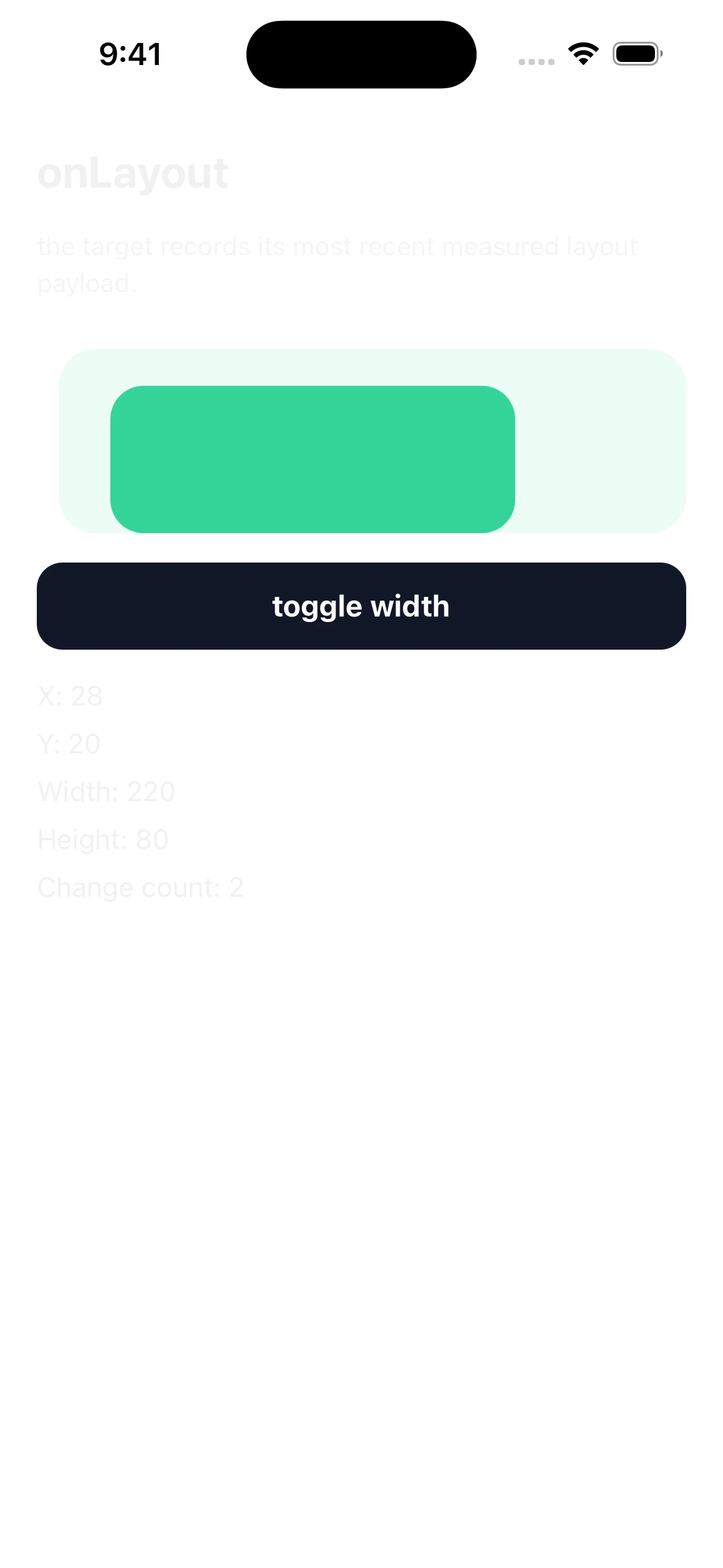 LayoutEventsCase iOS