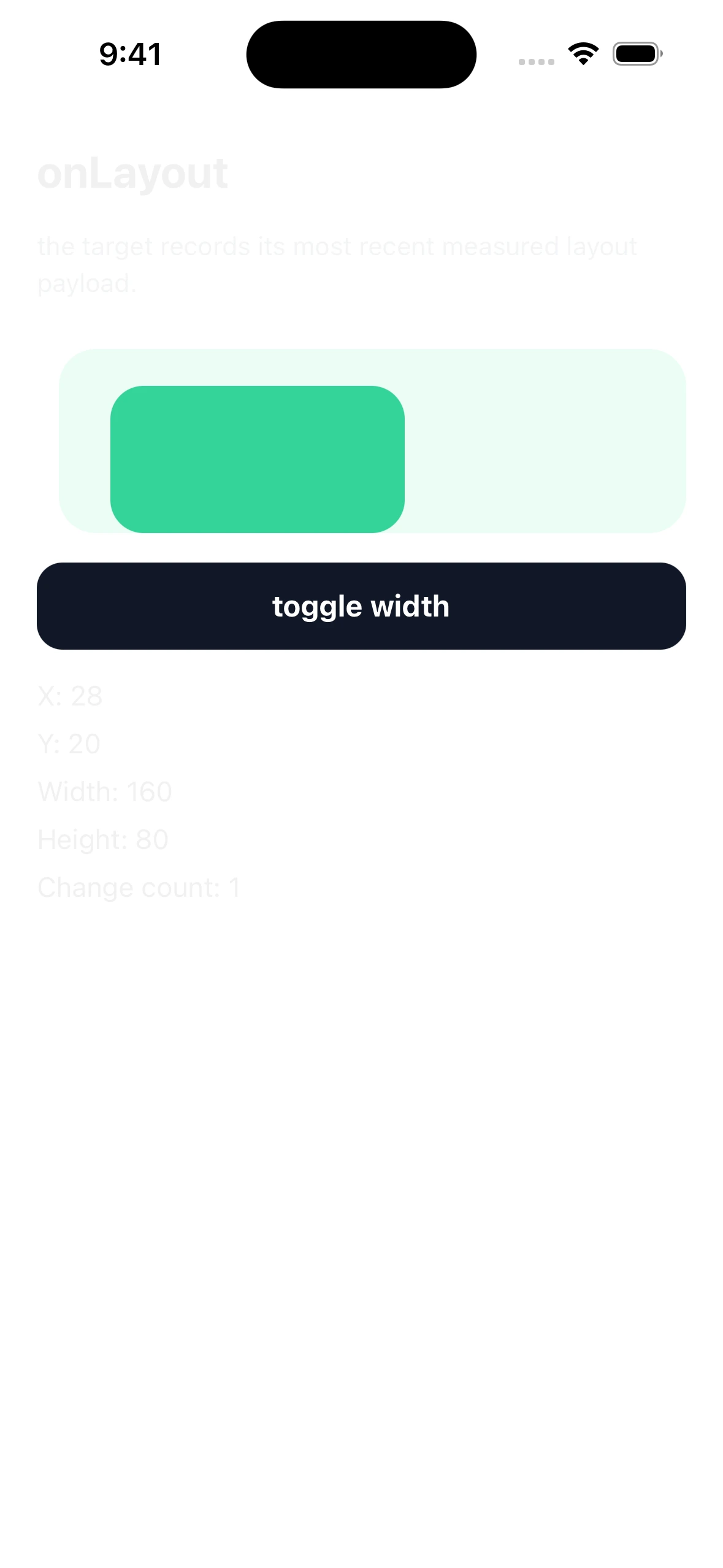 LayoutEventsCase iOS