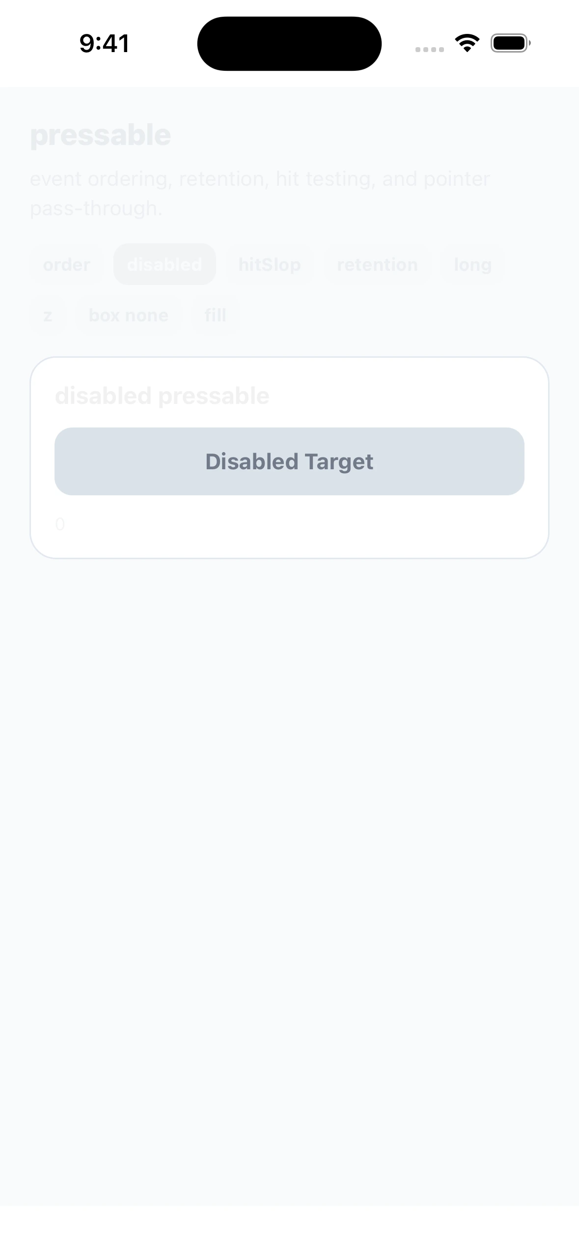 PressableMatrixCase iOS
