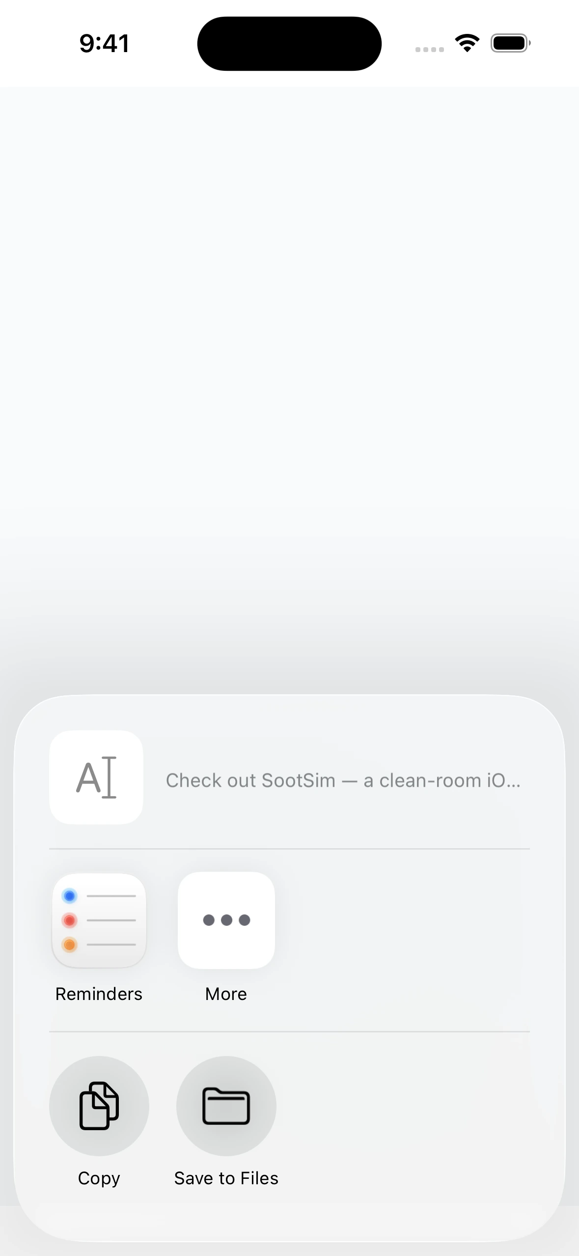 ShareSheetCase iOS